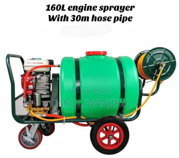160l Engine Sprayer With 30m Hose Pipe/Engine Sprayer 160l