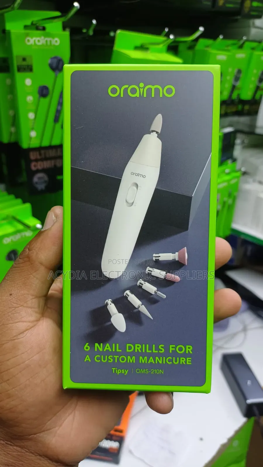 Oraimo Tipsy 6 Nail Drill for a Custom Manicure