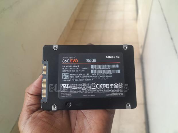 Samsung 860 Evo 250gb Internal 2.5" SSD Drive - thumbnail 3
