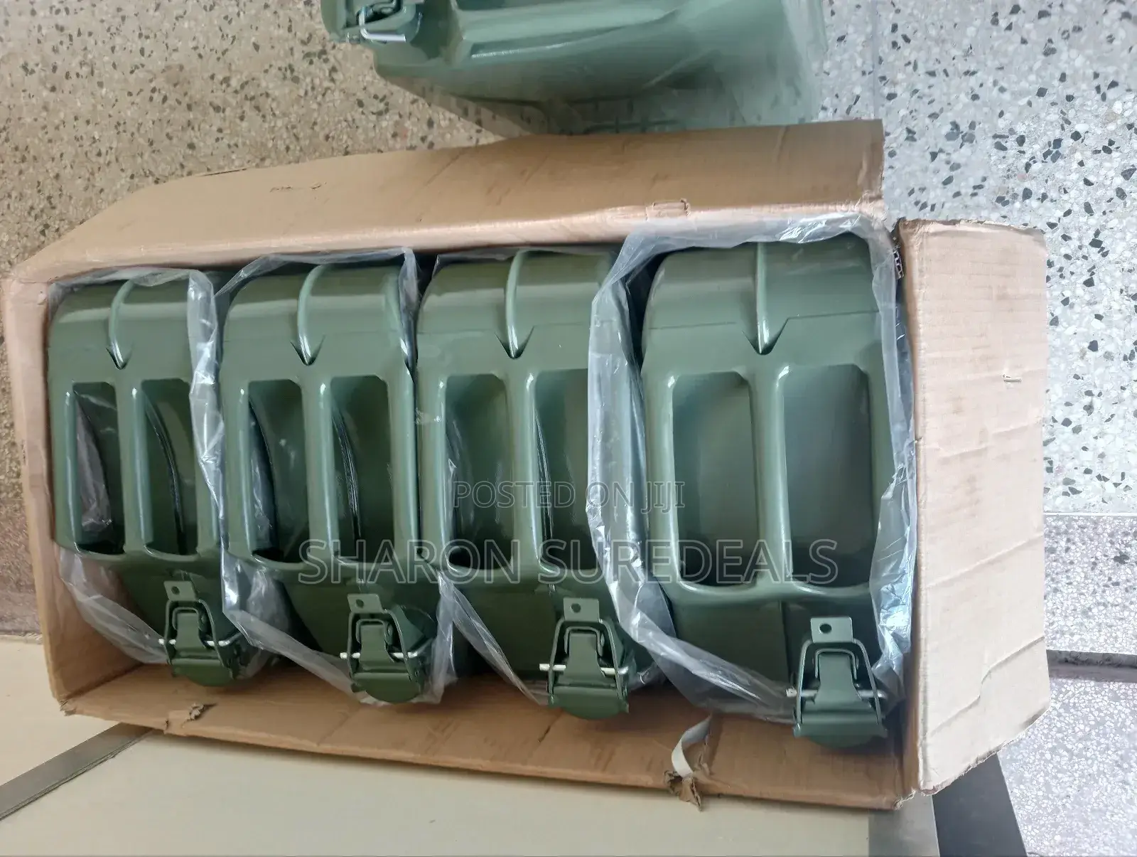 20l Petrol Jerry Can/ Metallic