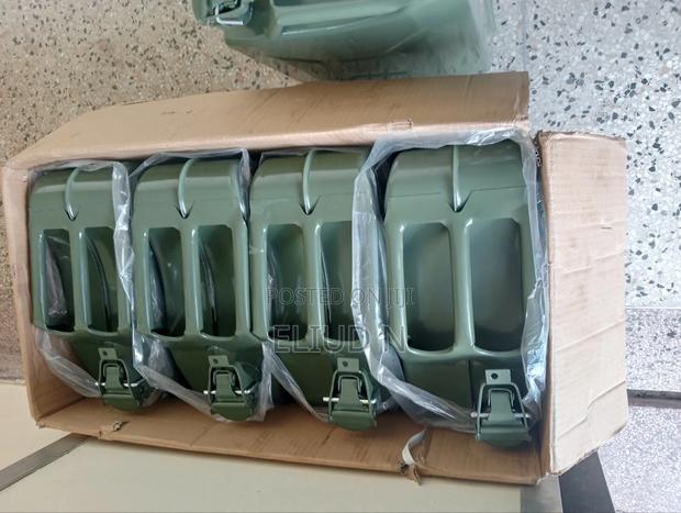 20l Petrol Jerry Can/ Metallic