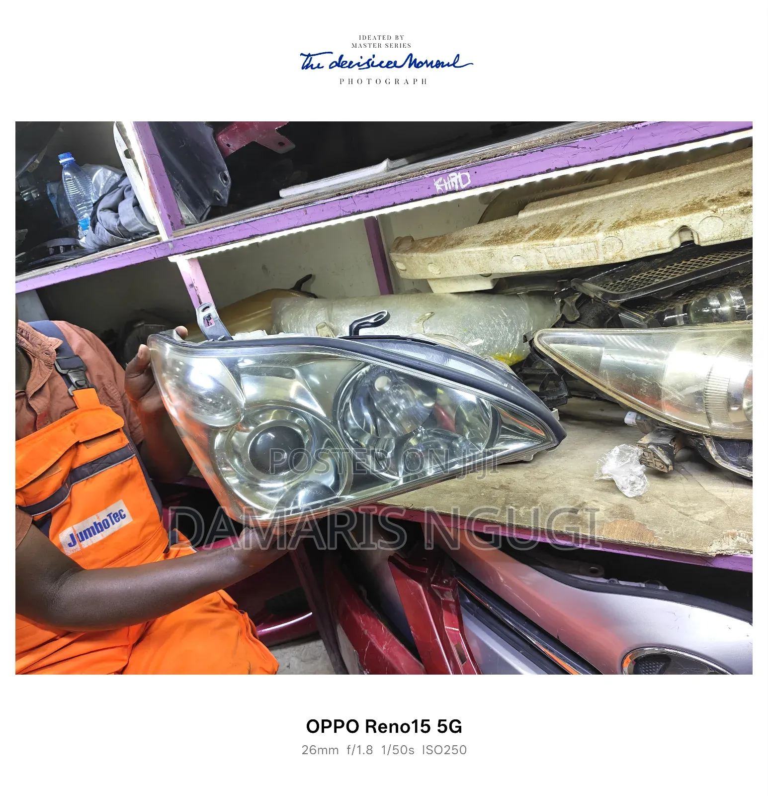 Harrier 240 Headlight