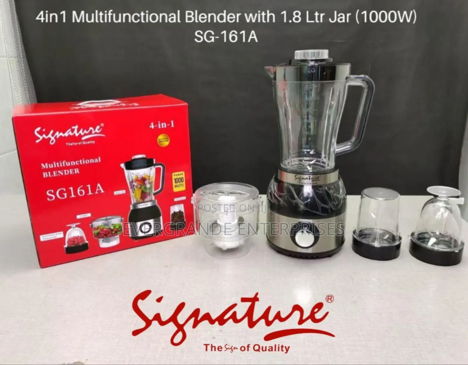Signature Blender 4 in 1 Blender Heavy Duty