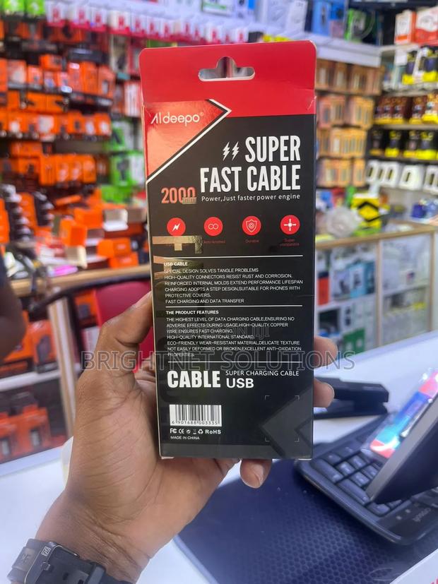 Aldeepo Ad-I385 Super Fast Type-C Cable - thumbnail 2