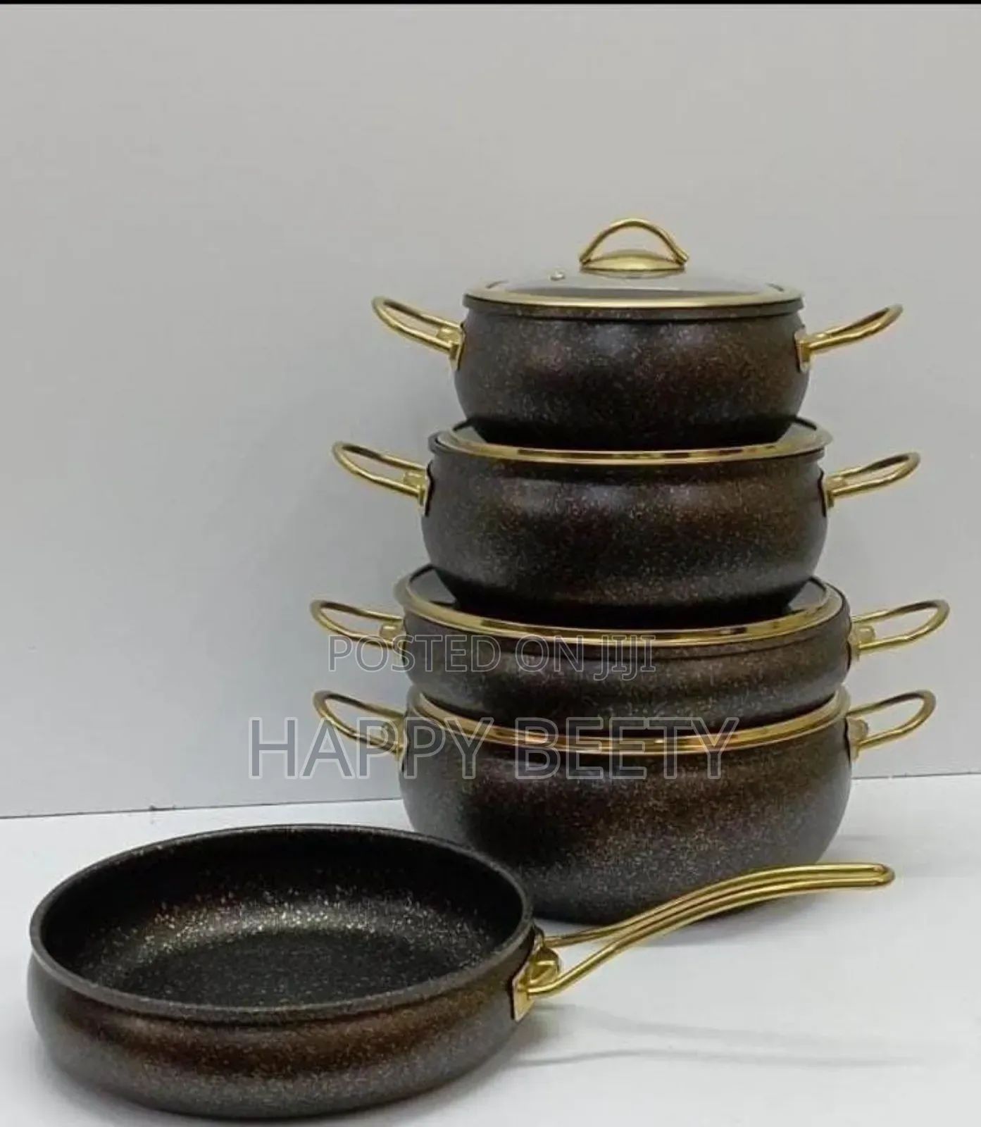 *9pcs Granite Coating Kitchen Cookware Set*