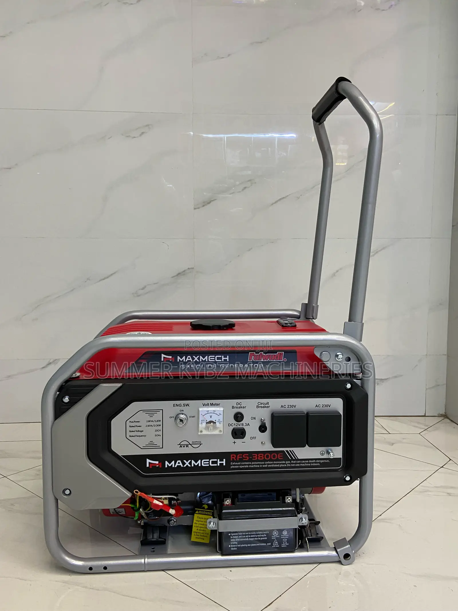 Superb Maxmech Gasoline Generator 3.8v