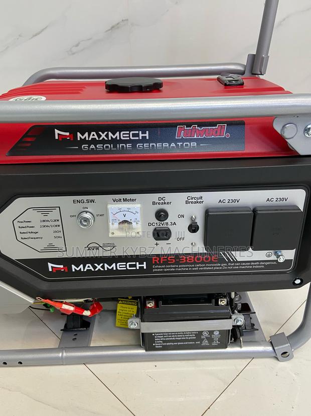 Superb Maxmech Gasoline Generator 3.8v - thumbnail 3