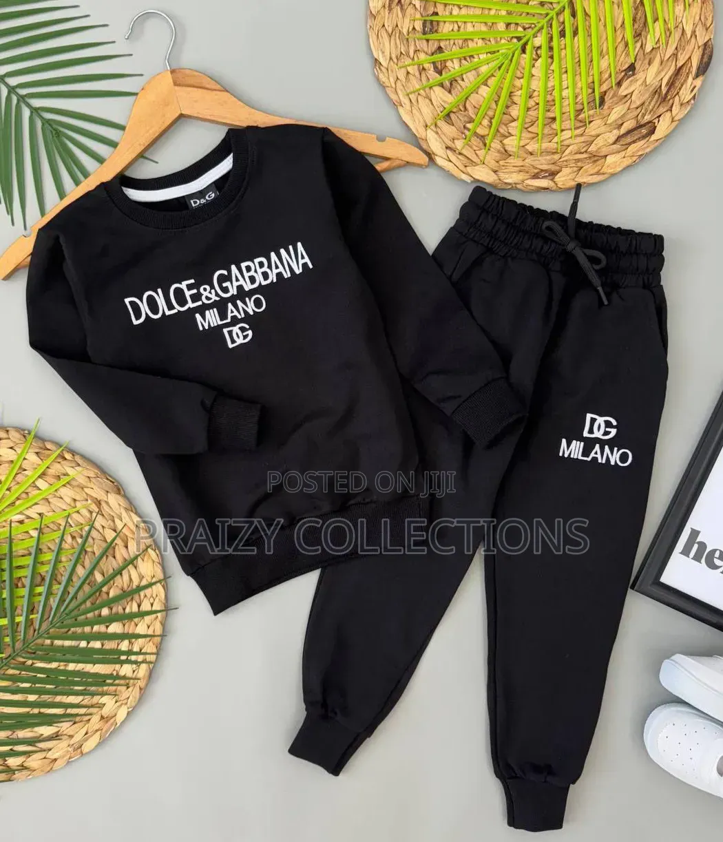 Black D G 2pc Boys Set -Turkey