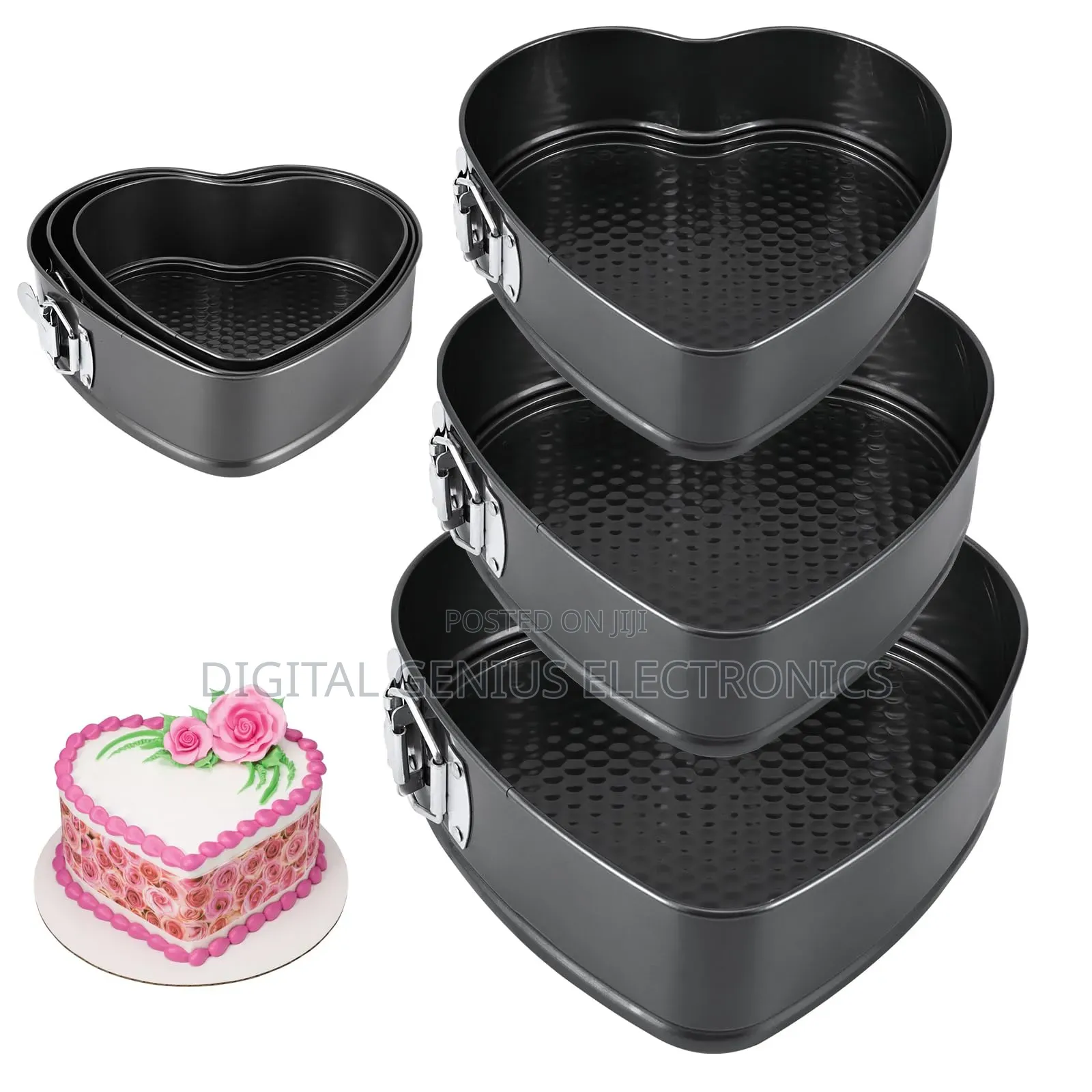 3pcs Baking Tins