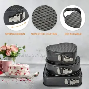 3pcs Baking Tins