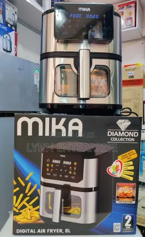 *Mika Air Fryer Digital 8litres