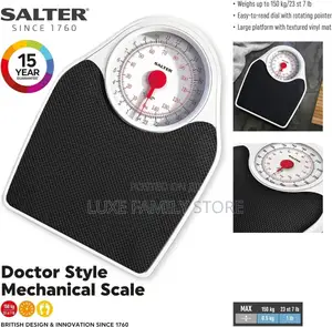 Salter 195 WHKR Doctor Style Mechanical Bathroom Scale.