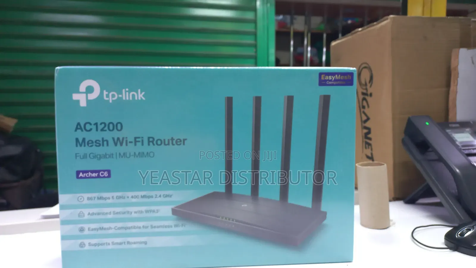 Tp-Link Ac1200 Mesh Wi-Fi Router Archer C6