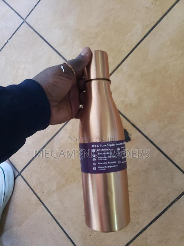 1 LTR Copper Water Bottle - thumbnail 4