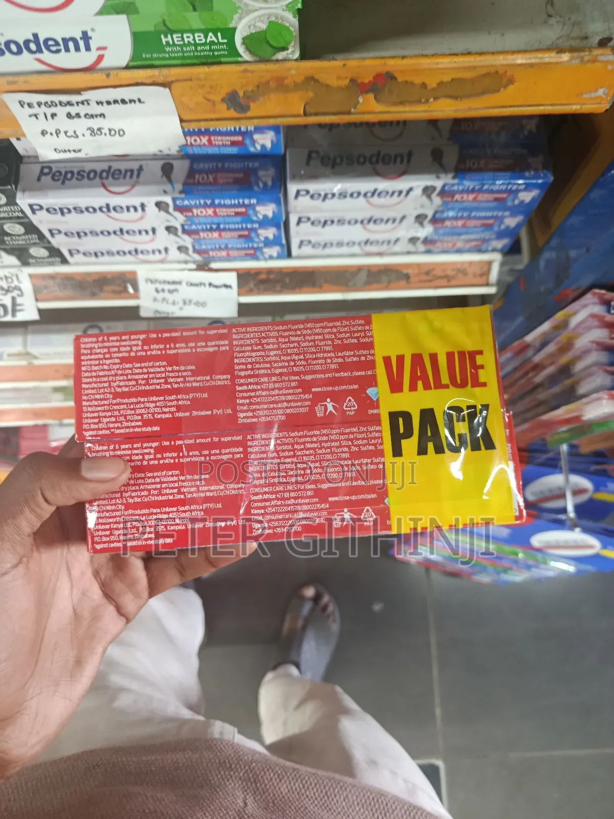 Close Up Toothpaste Value Pack