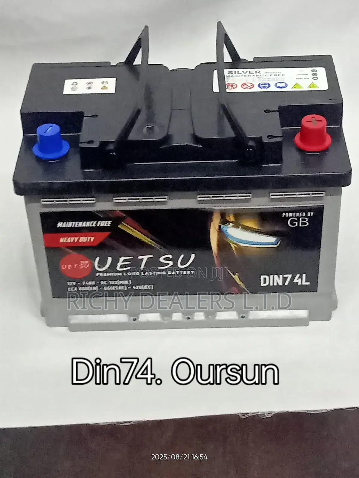 Din74mf Car Battery