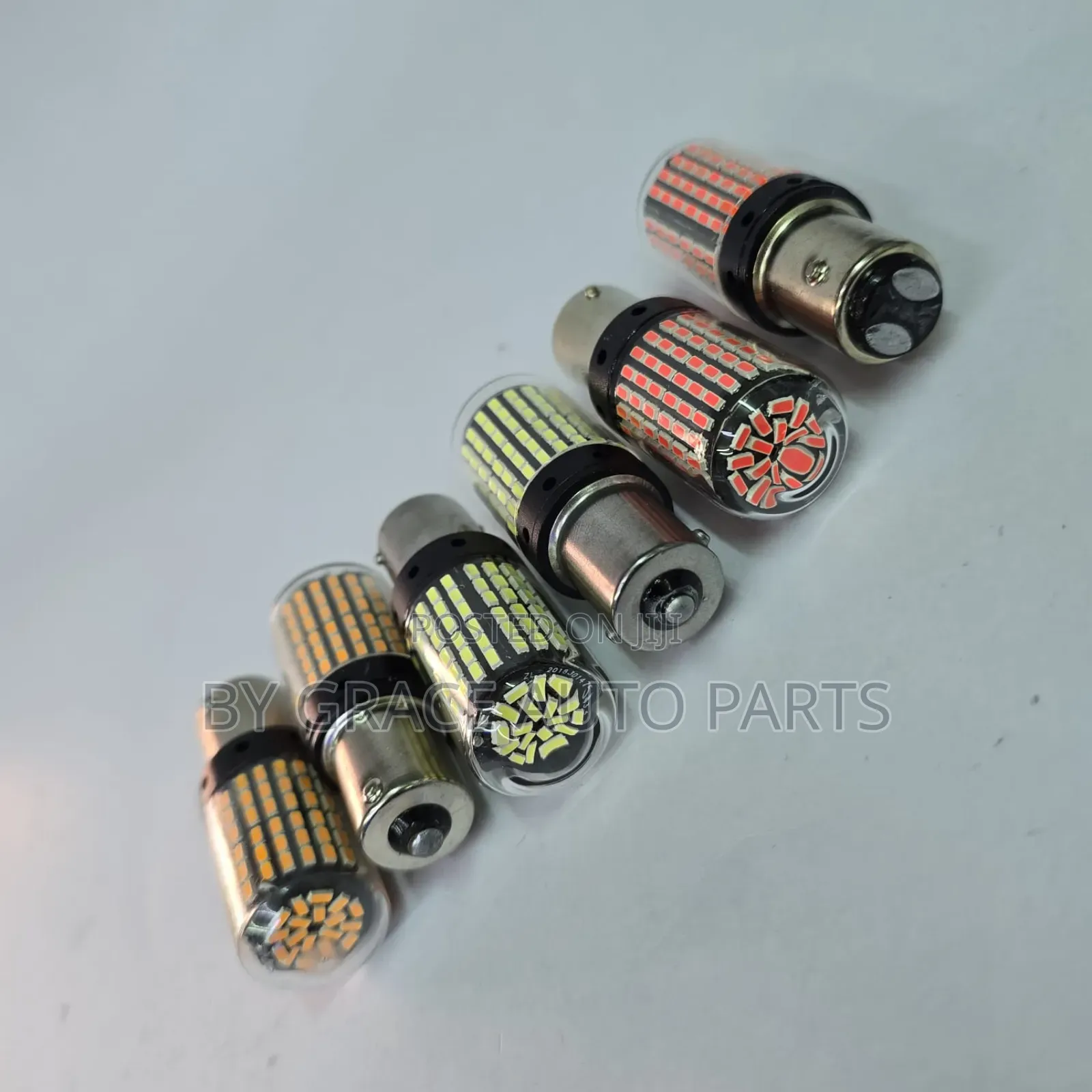 Cap Led Bulbs for Brake,Reverse and Indicator.