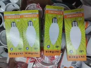 Bulb Candle Bulb White Screw 6w