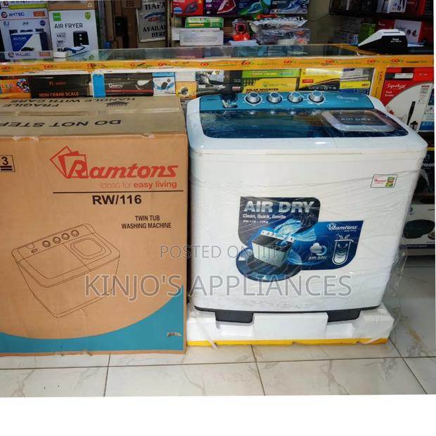 Ramtons Rw/116 Twin Tub 10kg Washing Machine White