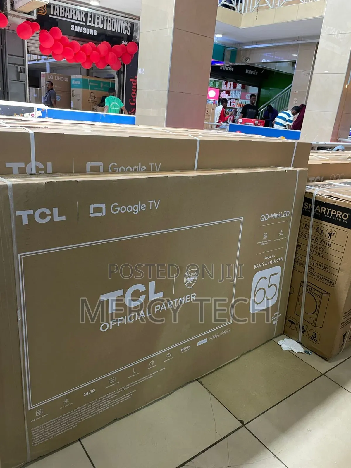 TCL 65" Qd-Miniled Tv