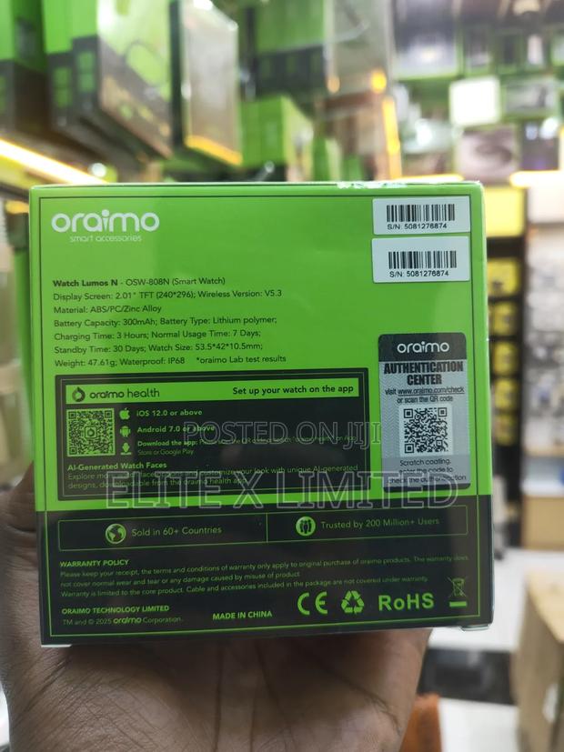 Oraimo Watch Lumos N - thumbnail 2