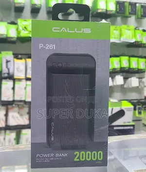 Calus P-261 20000mah Power Bank - Dual Usb Output Led Indicator