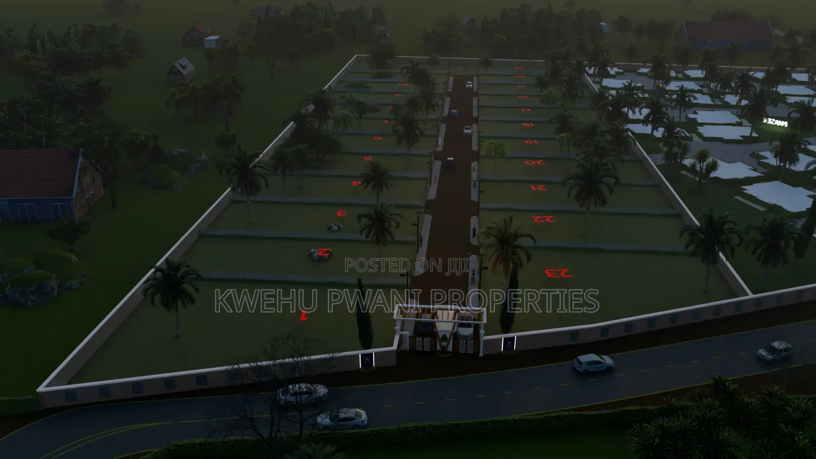 Serene Living at Hamdan Gardens Mtwapa -Serviced 50*100 Plots