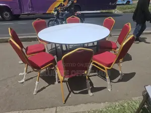 Modern Event Foldable Table With Banquet Chair