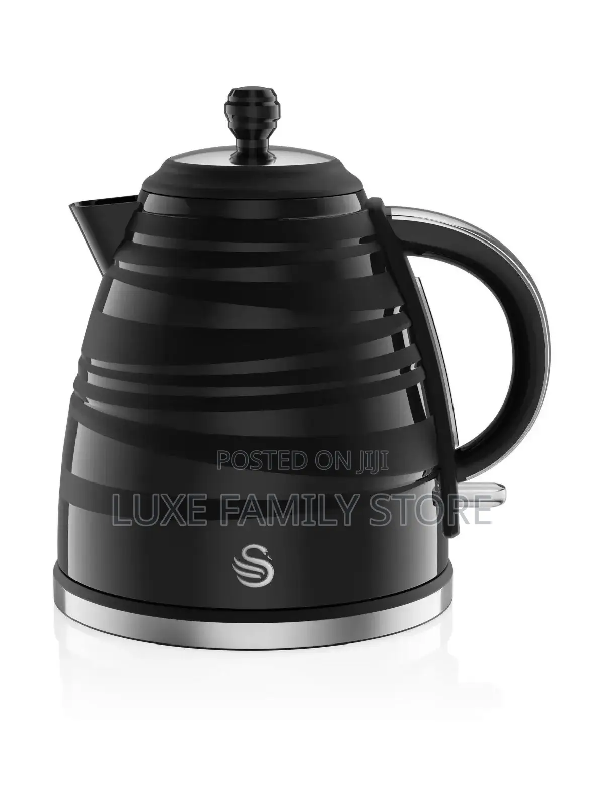 Swan Symphony 1.7l Jug Kettle (Sk31050bn) in Black.