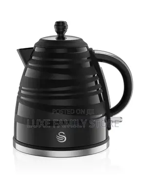 Swan Symphony 1.7l Jug Kettle (Sk31050bn) in Black.