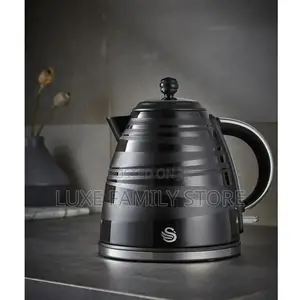 Swan Symphony 1.7l Jug Kettle (Sk31050bn) in Black.