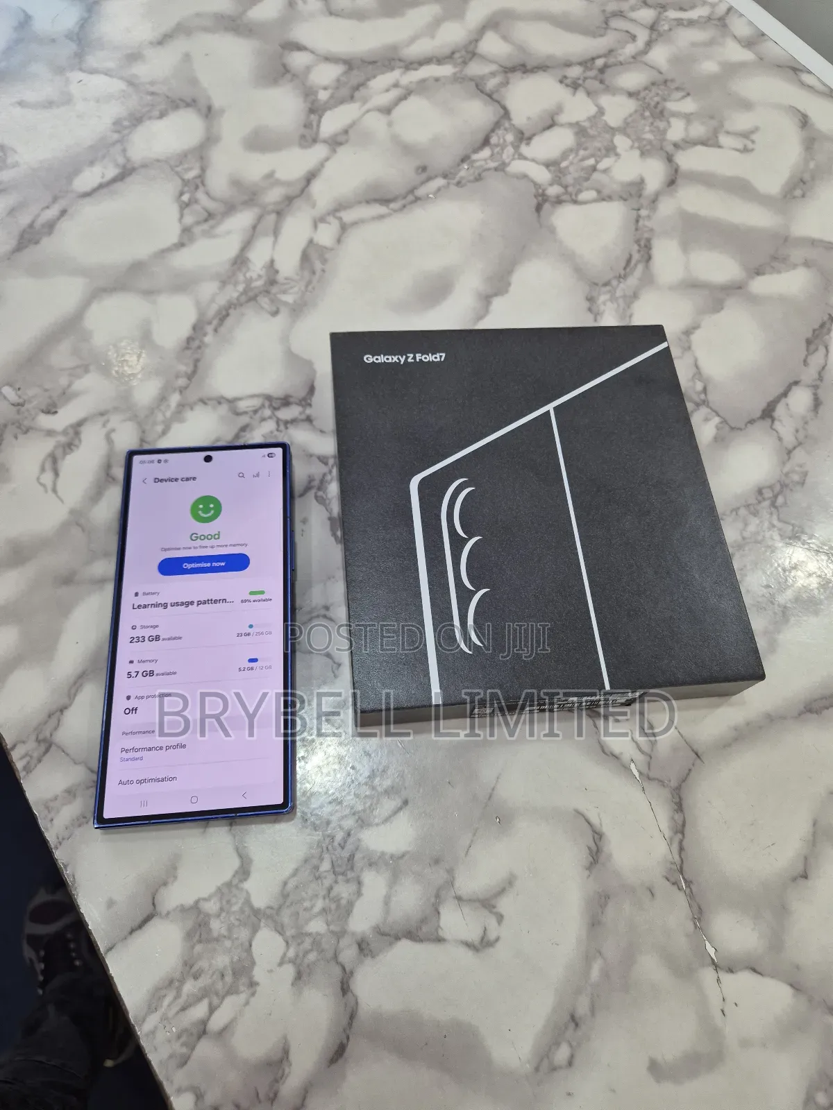 Samsung Galaxy Z Fold7 256 GB Blue