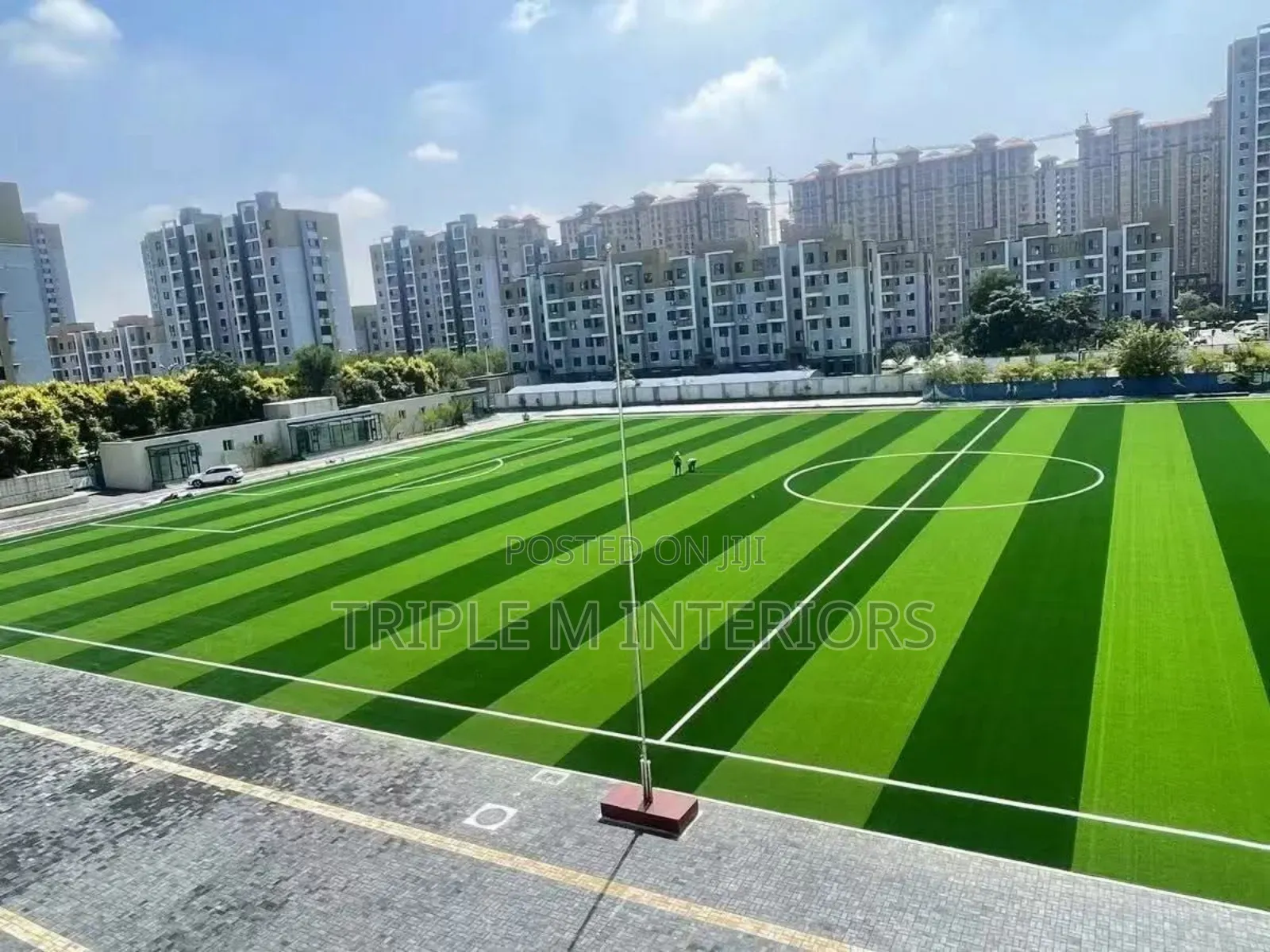 Football Pitch and Kids Playground Artificial Grass Carpet