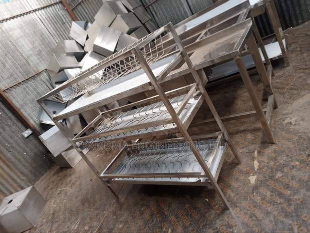 Stainless Steel Utensils Rack