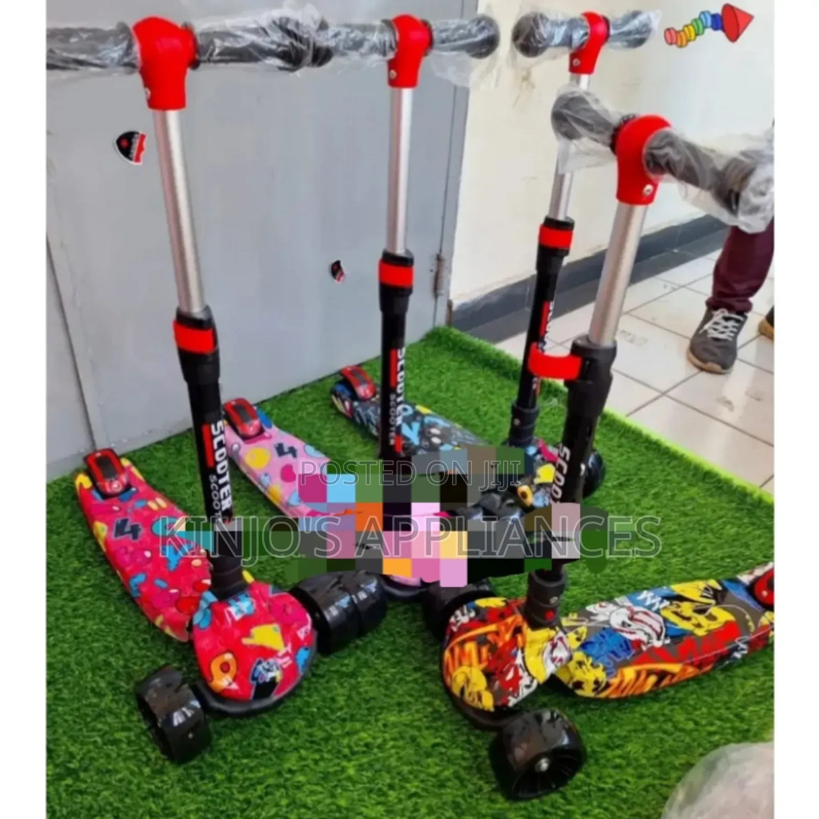 Kids Scooter With Music and Led Lights