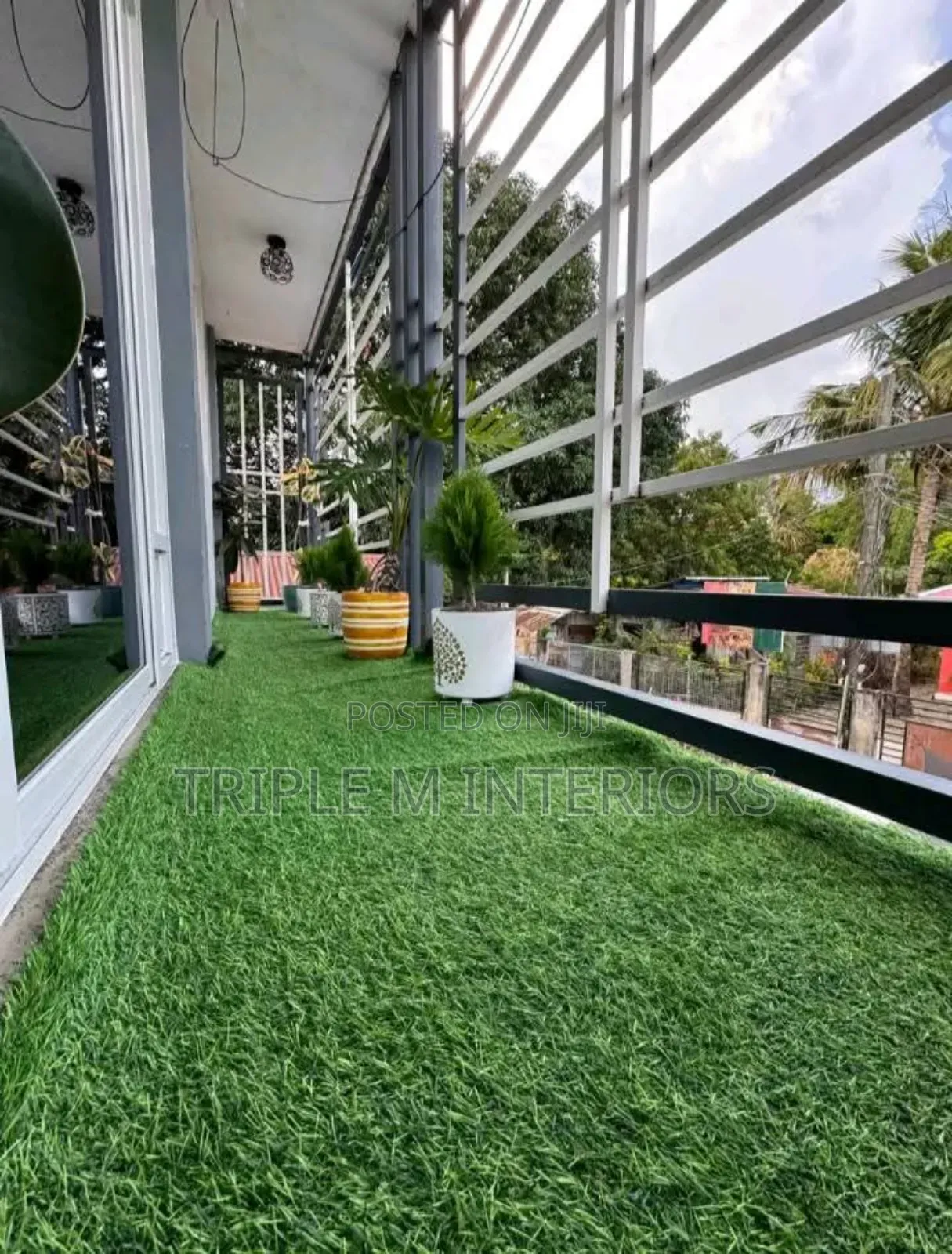 Easy to Maintain, Outdoor Balcony Artificial Grass Carpet