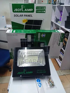 2 in 1 Solar Powered Floodlight