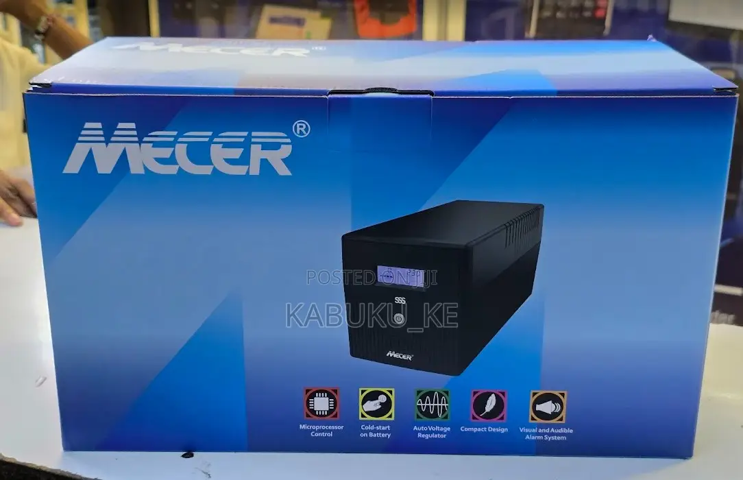 Mecer 1000va (1kva) Back-Ups With 4 Outlets Port