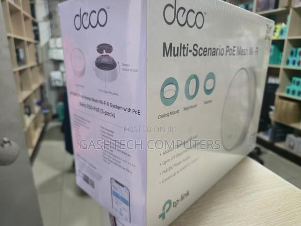 Tp-Link Deco X50 Ax3000 Whole Home Mesh Wifi 6 System With Poe 3 Pack - main view