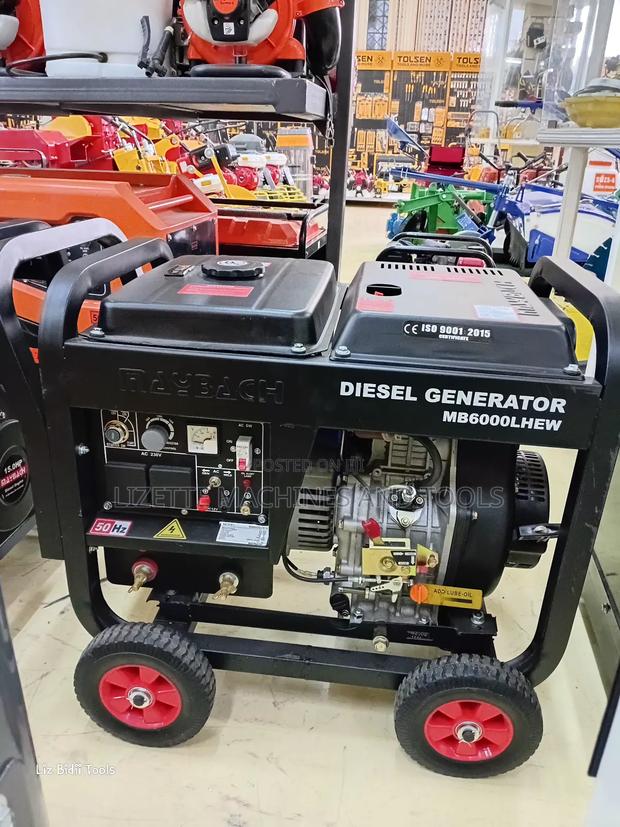 Maybach 6.5kva Diesel and Welder Generator Single Phase - thumbnail 2