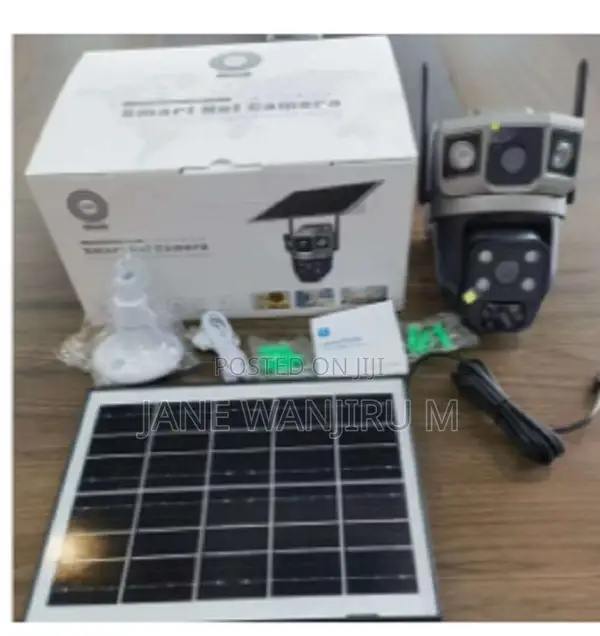 New 4g Dual Lens V380 Solar PTZ Camera for Simcard