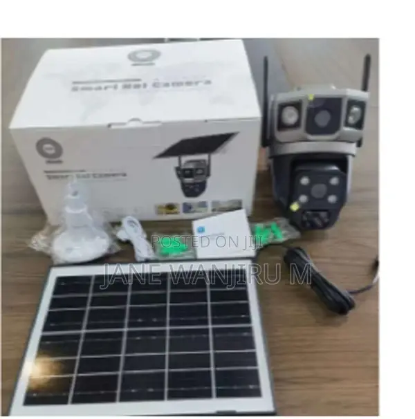 4g Dual Lens V380 Solar PTZ Camera
