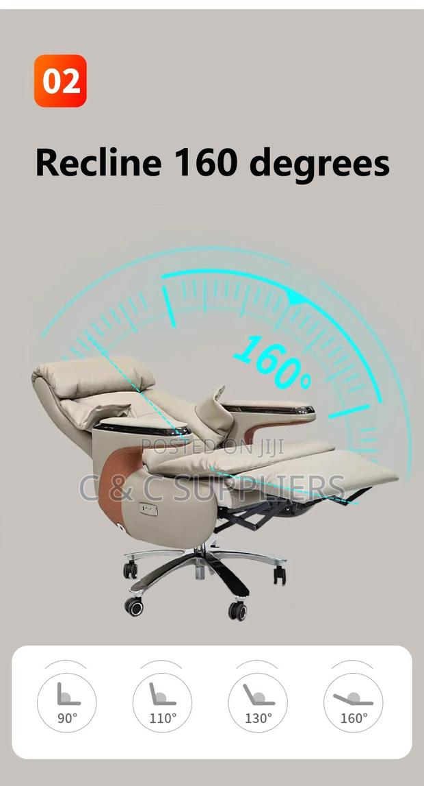 Office Chair With Foot Rest - C C Chairs - thumbnail 14