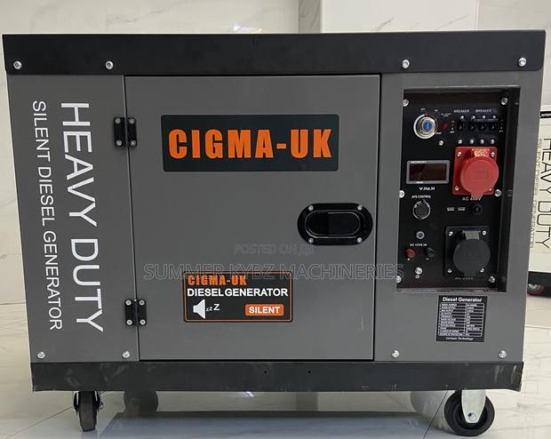 Cigma-Uk 15kva Silent Diesel Generator With Ats