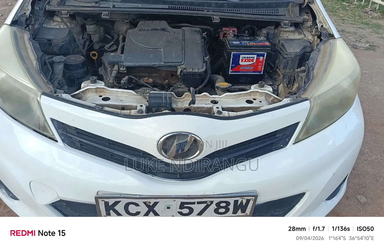 Toyota Vitz 2011 White