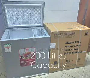 200 Litres Hanmac Deep Freezer – Perfect for Homes, Shops, Businesses