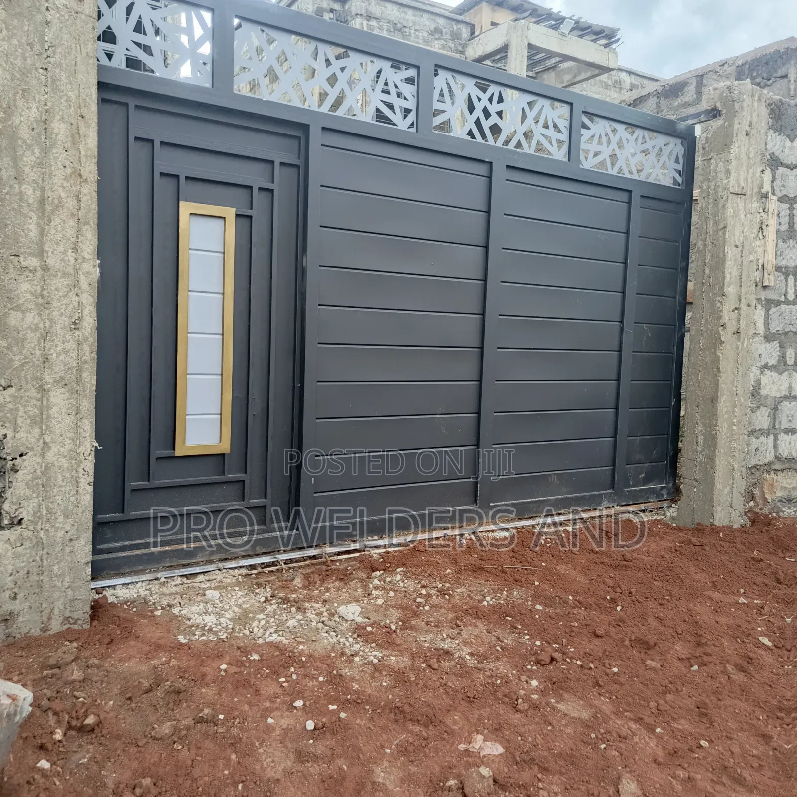 Custom Made Sliding Steel Gates