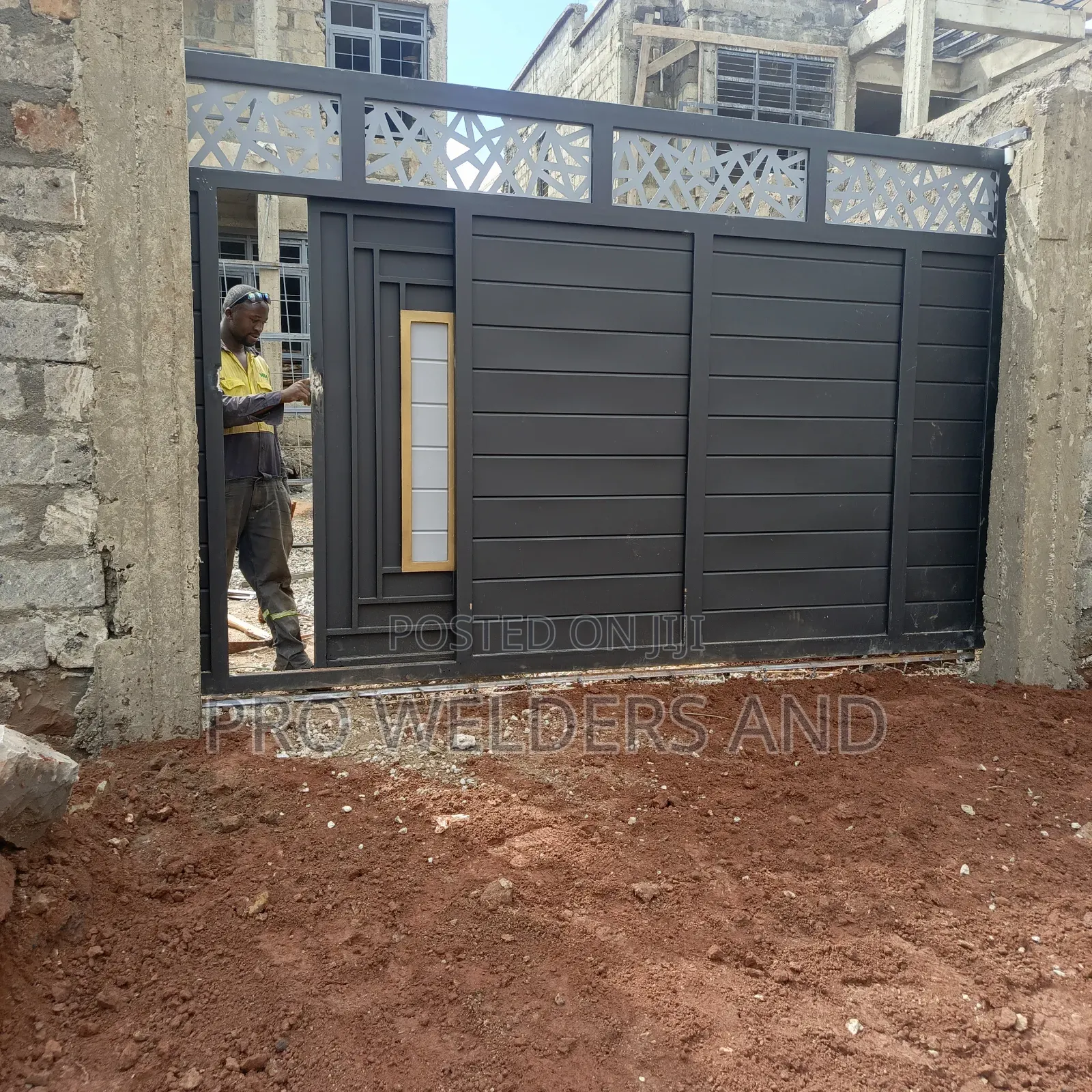 Custom Made Sliding Steel Gates