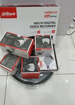 Dahua New 4 Channel Full Hd CCTV Camera Kit With 500gb HDD