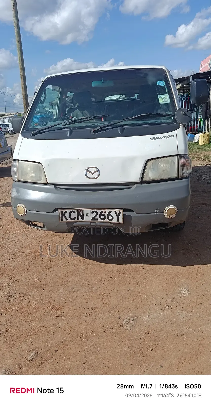 Mazda Bongo 2009 White